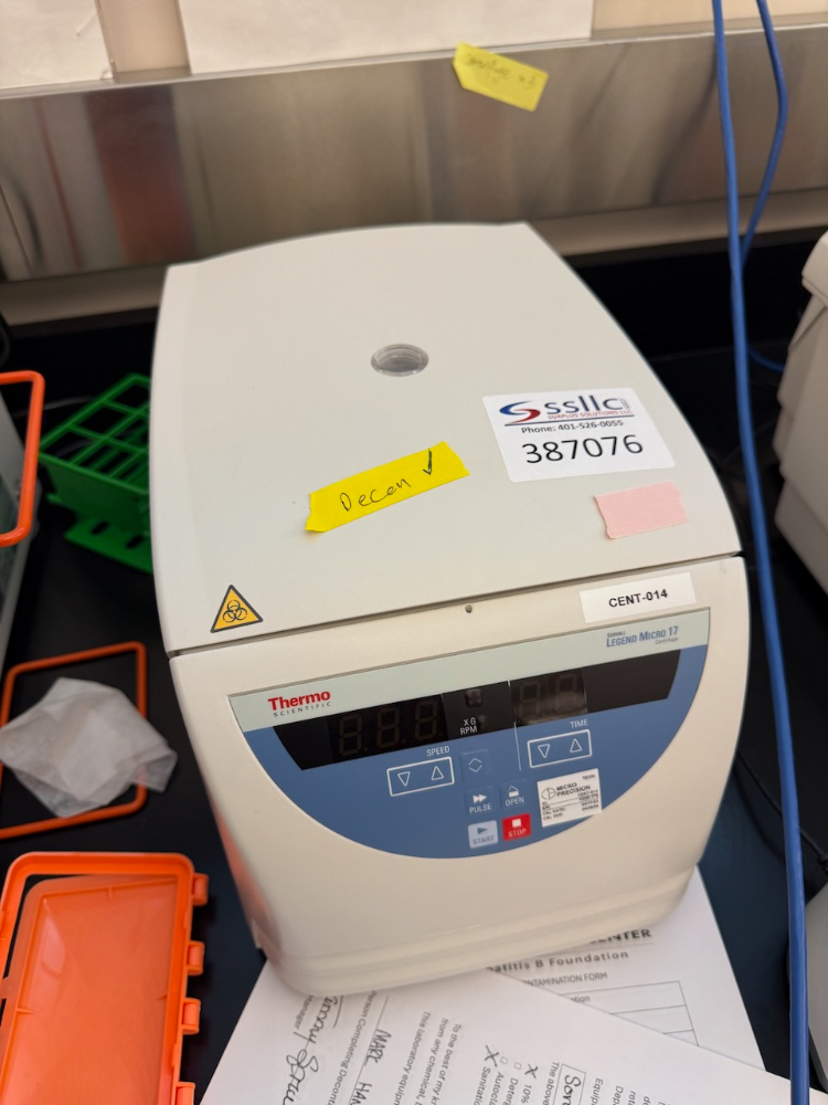 Image of Thermo Sorvall Legend Micro 17 Centrifuge